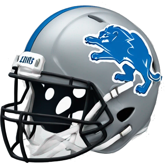 Detroit lions football  emoji