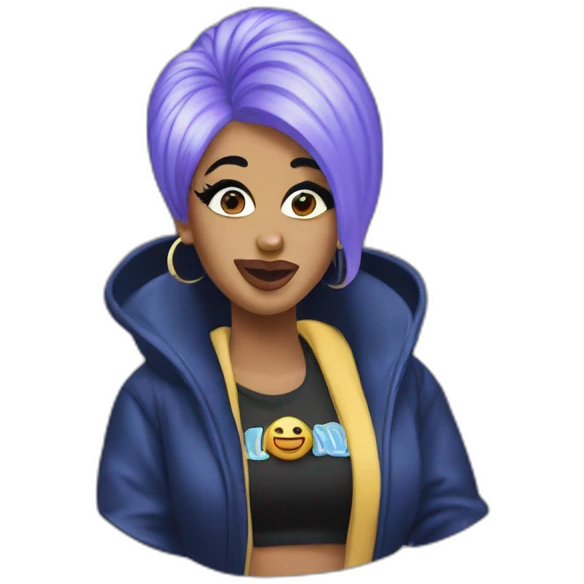 cardi b emoji