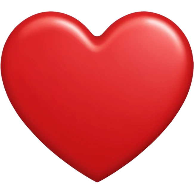 red greeting card emoji