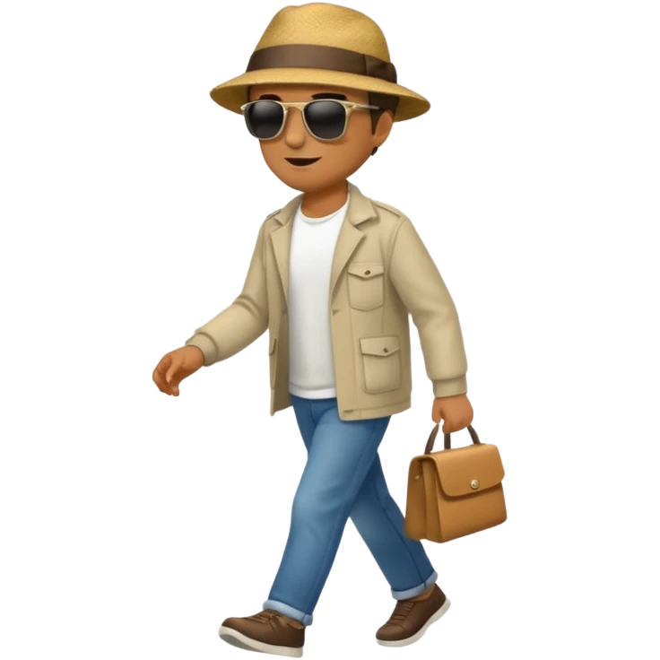 a man walking emoji