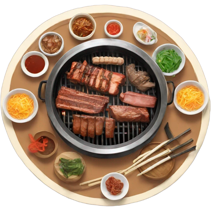 Korean bbq emoji
