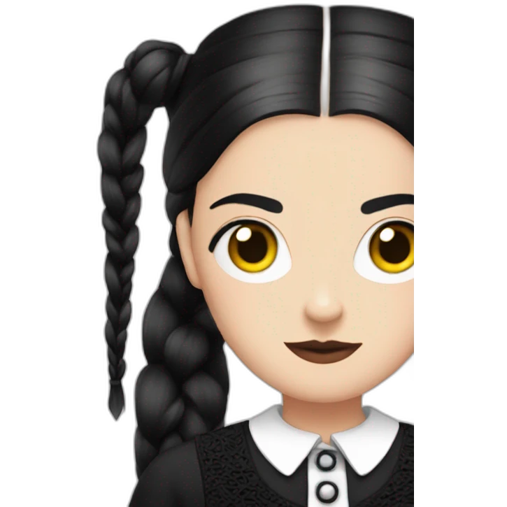 Wednesday addams emoji