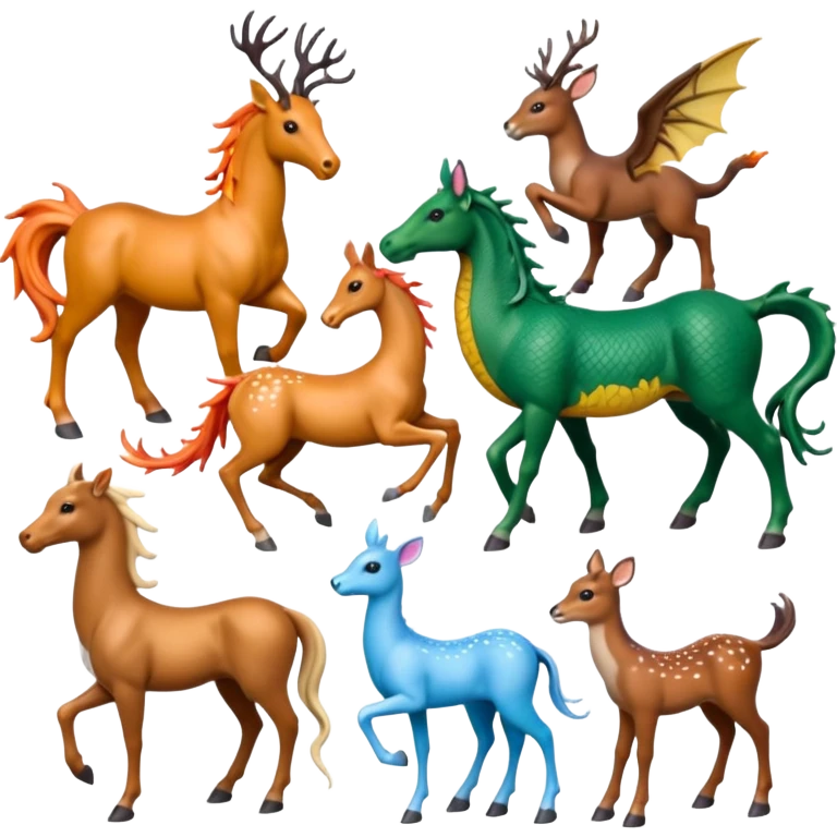 Schleich Figuren Überblick (Pferd, Drachen, feen, rehe…) emoji