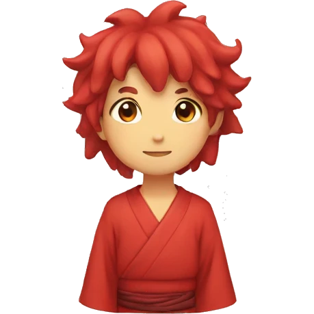 red color shiztsu emoji