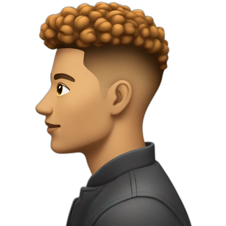 Low taper fade emoji