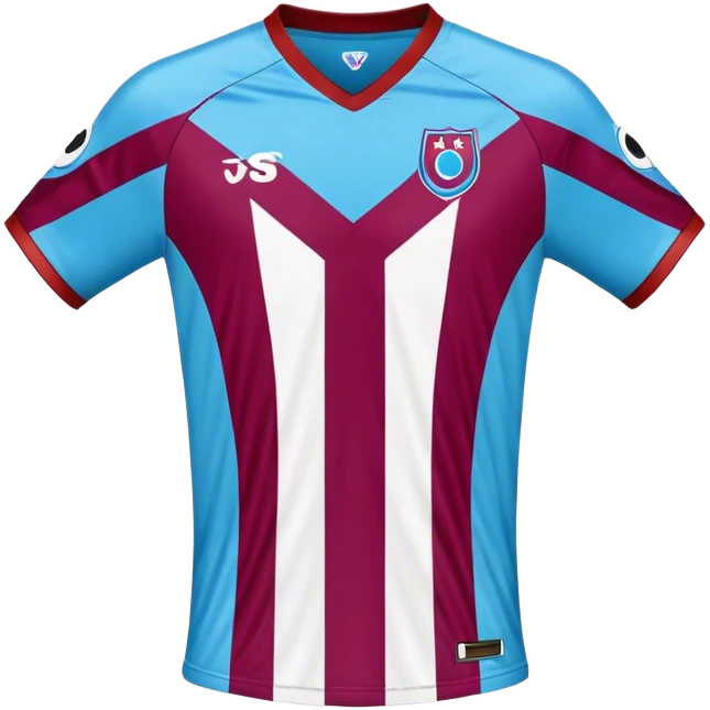 Trabzonspor stryped jersey emoji