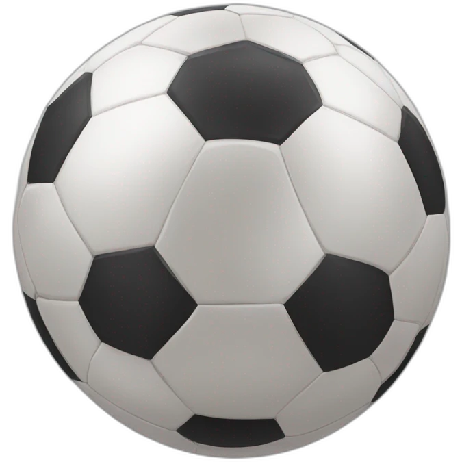 Ballon de foot emoji