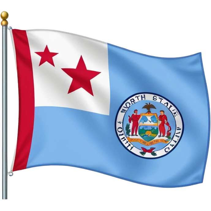 flag of the state of north carolina emoji