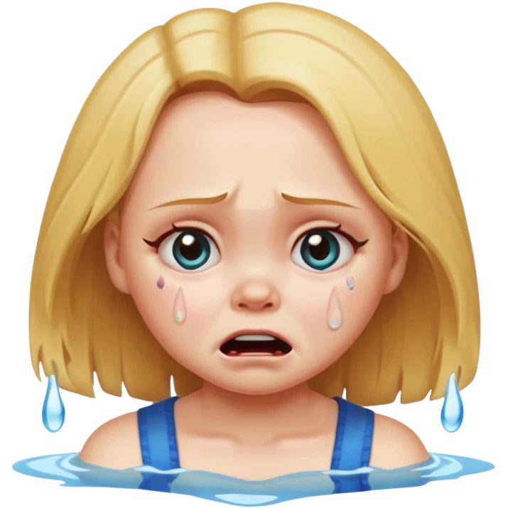 Girl name chucky crying and flooding the place emoji