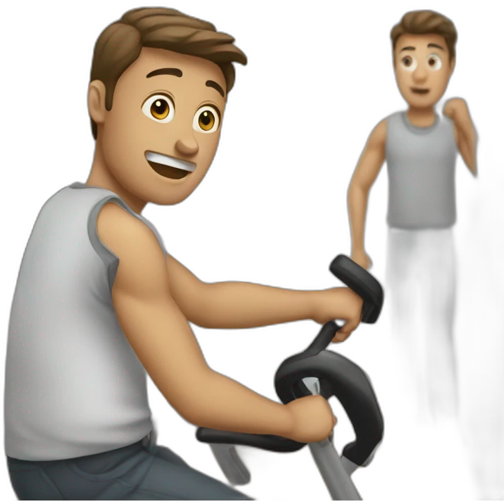 pulling up emoji