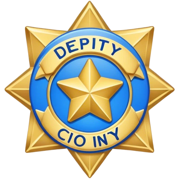 Badge that reads “Deputy CIO” emoji
