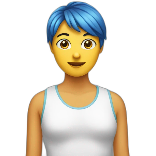 humain avec 4 bras emoji