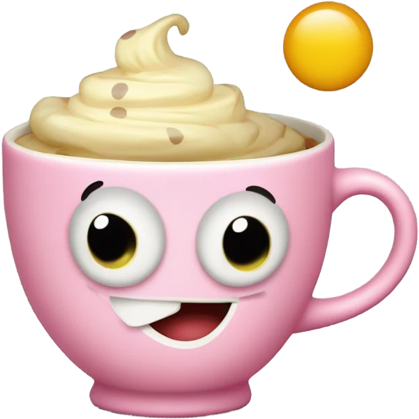 Silly teacup  emoji
