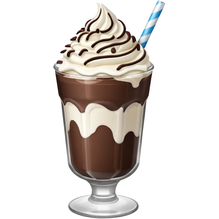 oreo milkshake emoji