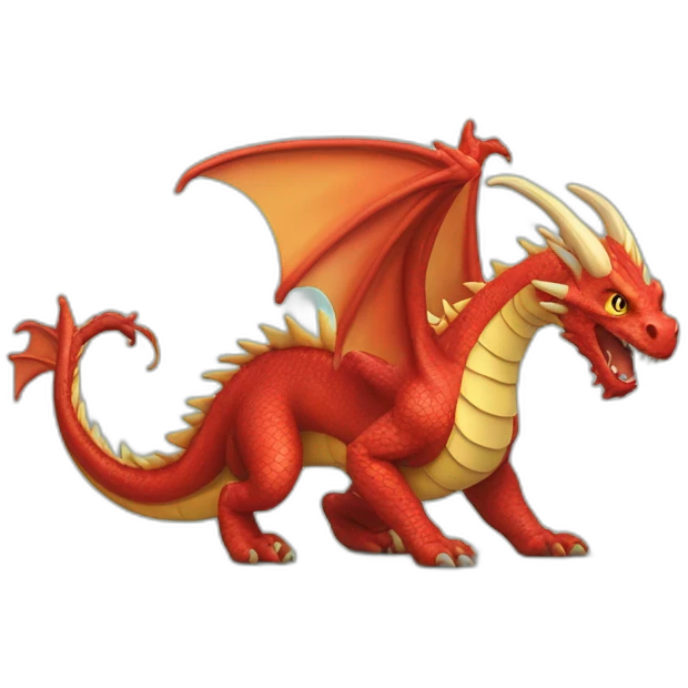 Dragon qui joue a la play emoji