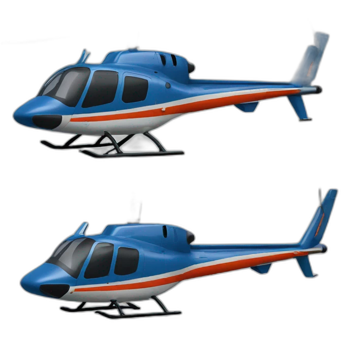 Hélicoptère emoji