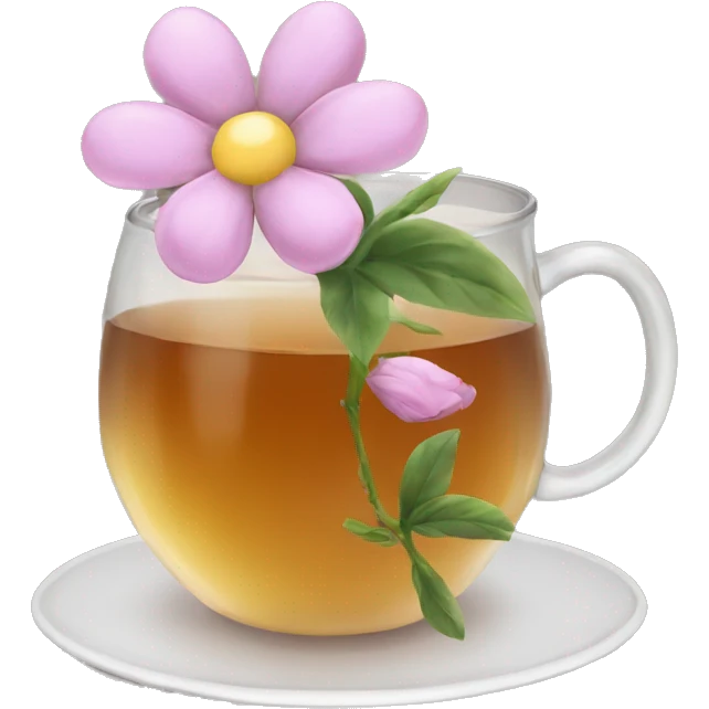 Flower tea  emoji