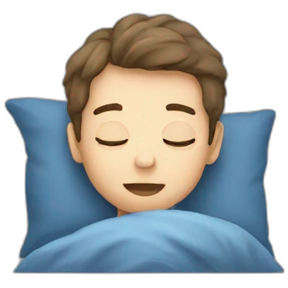 boy-sleep emoji