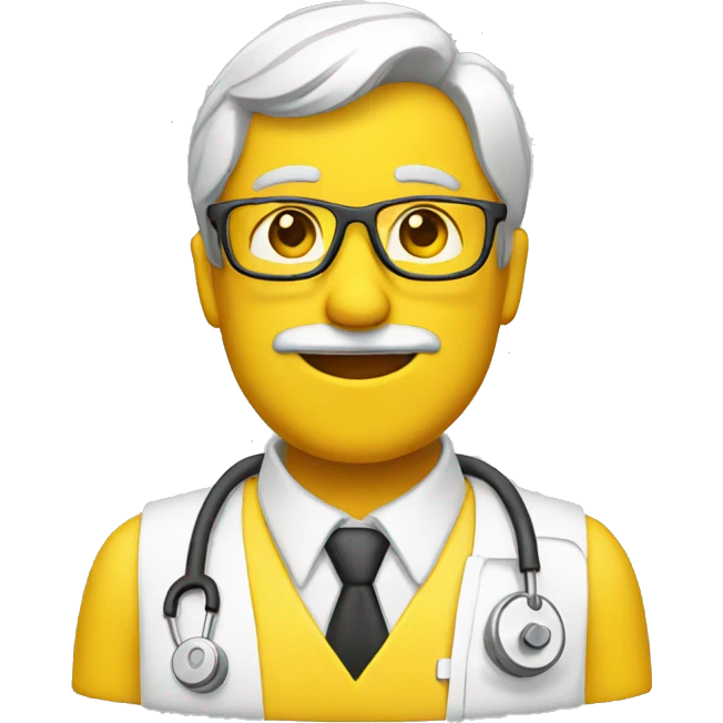 Yellow doc emoji