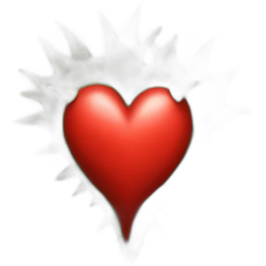 thorny heart emoji