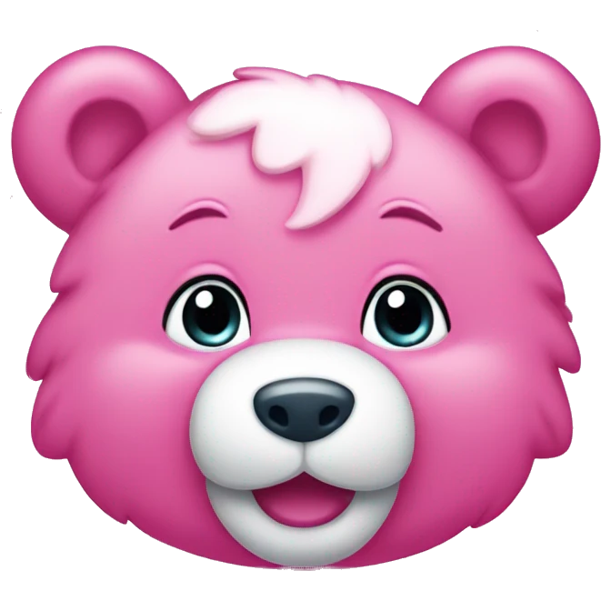 Pink CareBear emoji