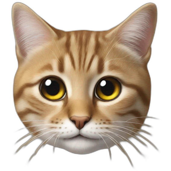 Cœur briser sortant un chat emoji