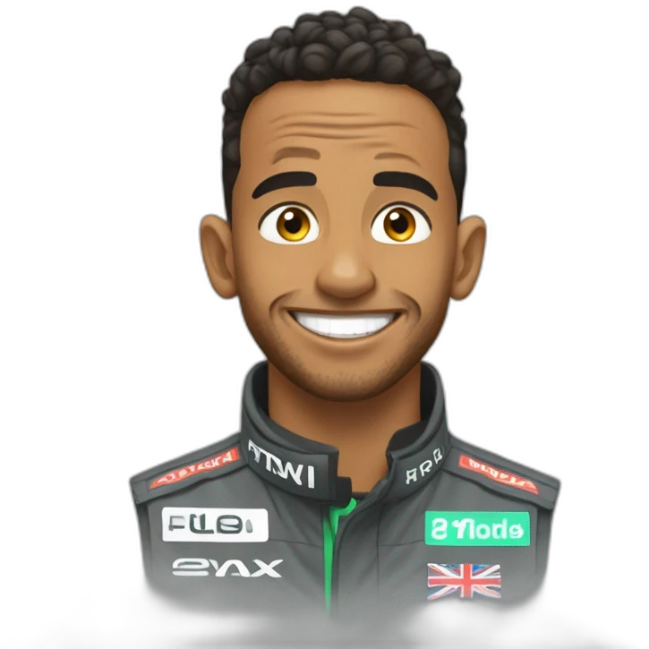 Lewis Hamilton win race emoji