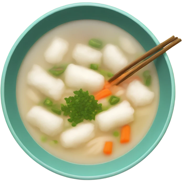 korean rice soup emoji