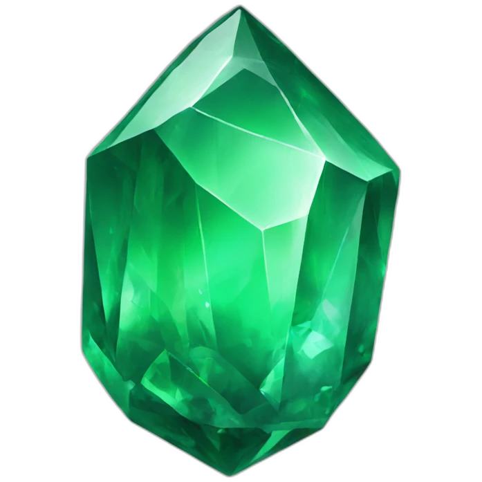 Green Crystal emoji