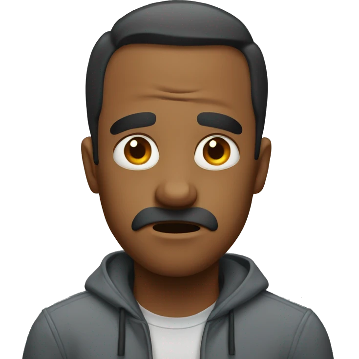 Stressed out emoji