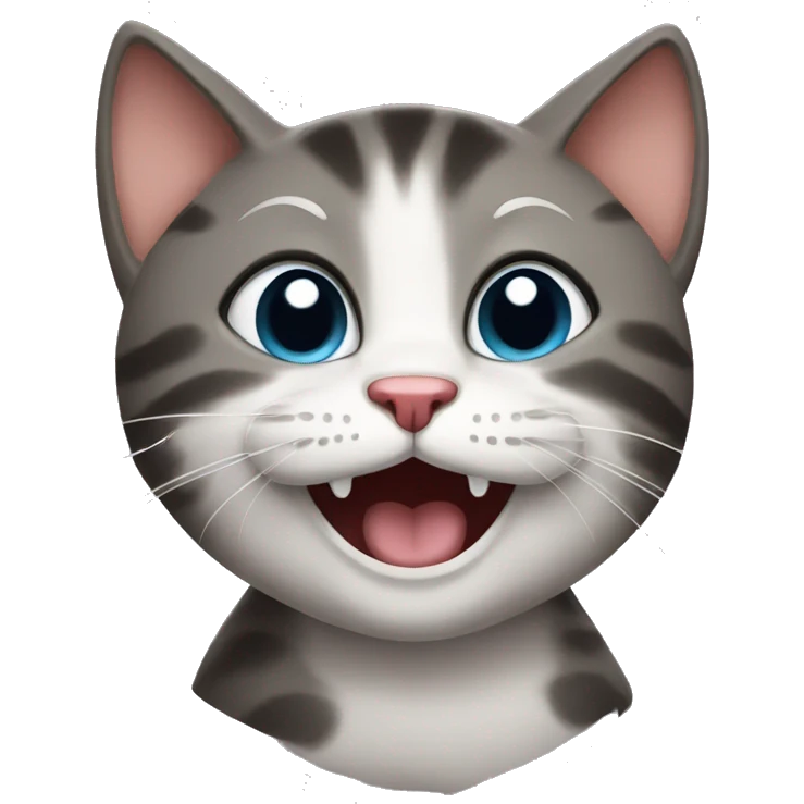 very funny cat emoji