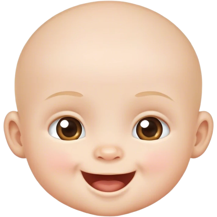 Happy baby emoji