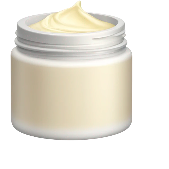 Face cream without cover emoji