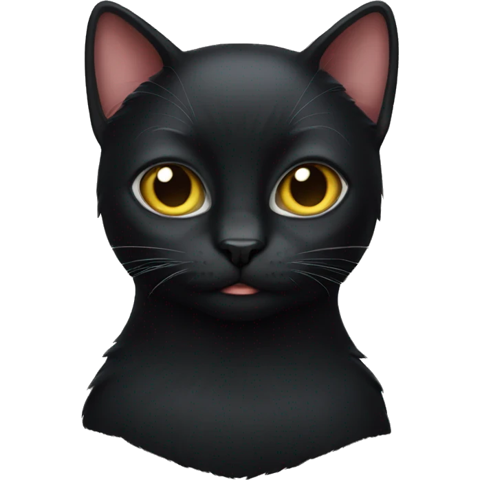 Black cat  emoji