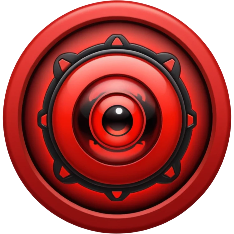 The sharingan from naruto emoji