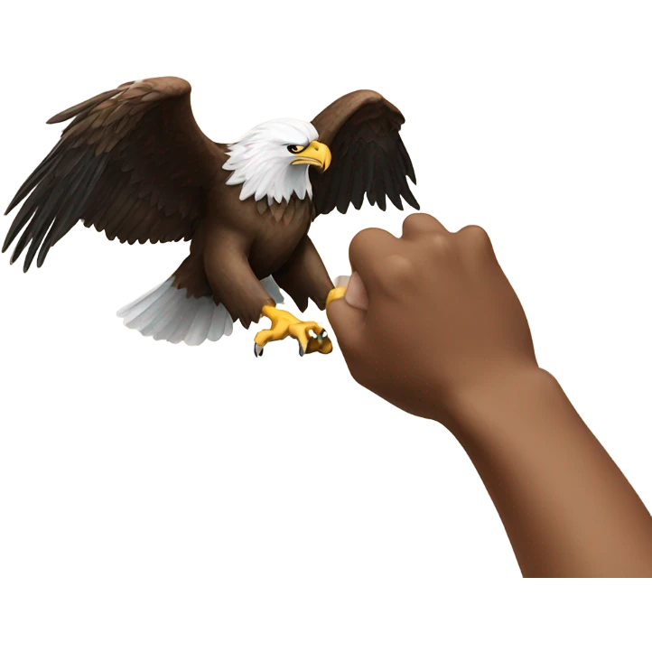 Eagle punching ram emoji
