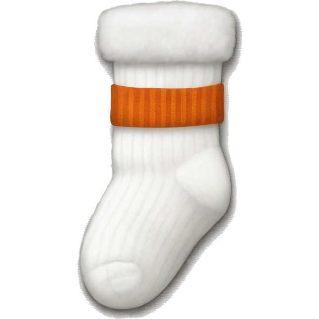 Cozy white socks  emoji