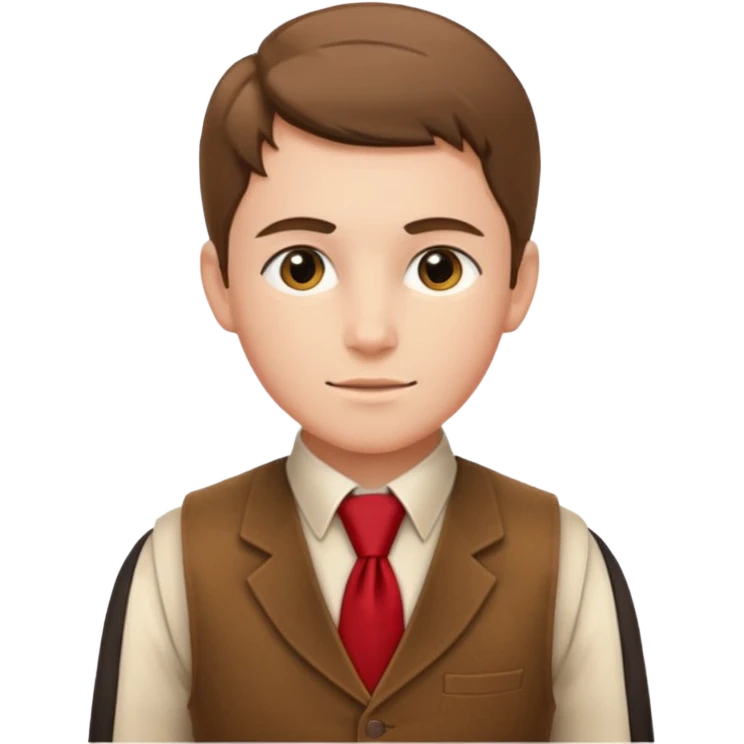 Пионер в красном галстуке  emoji
