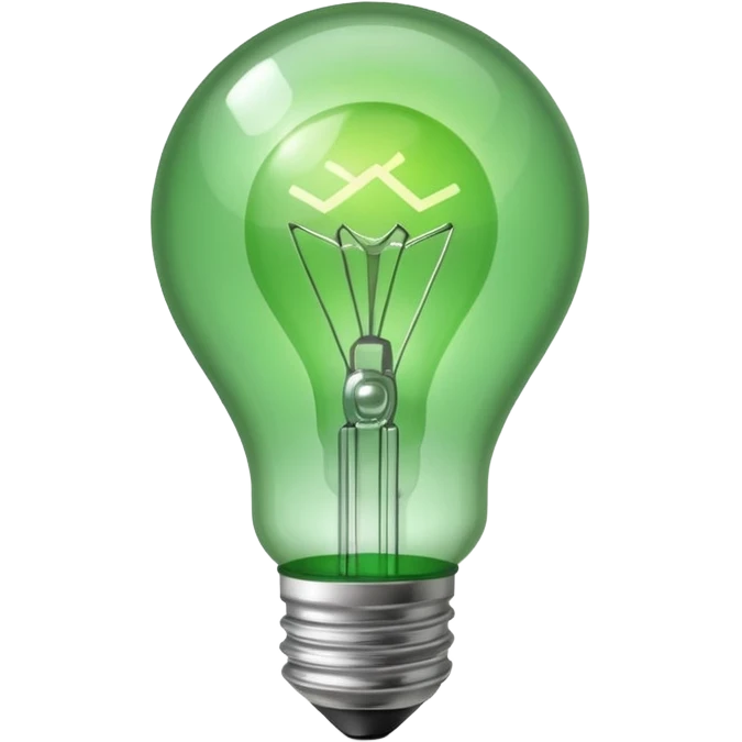 light bulb with a check mark next to it emoji