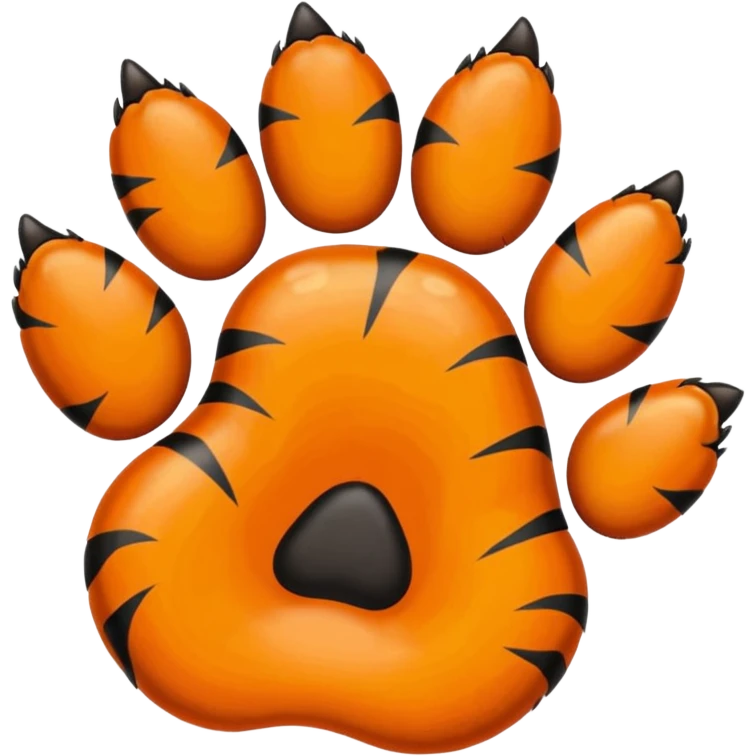 pata de tigre emoji