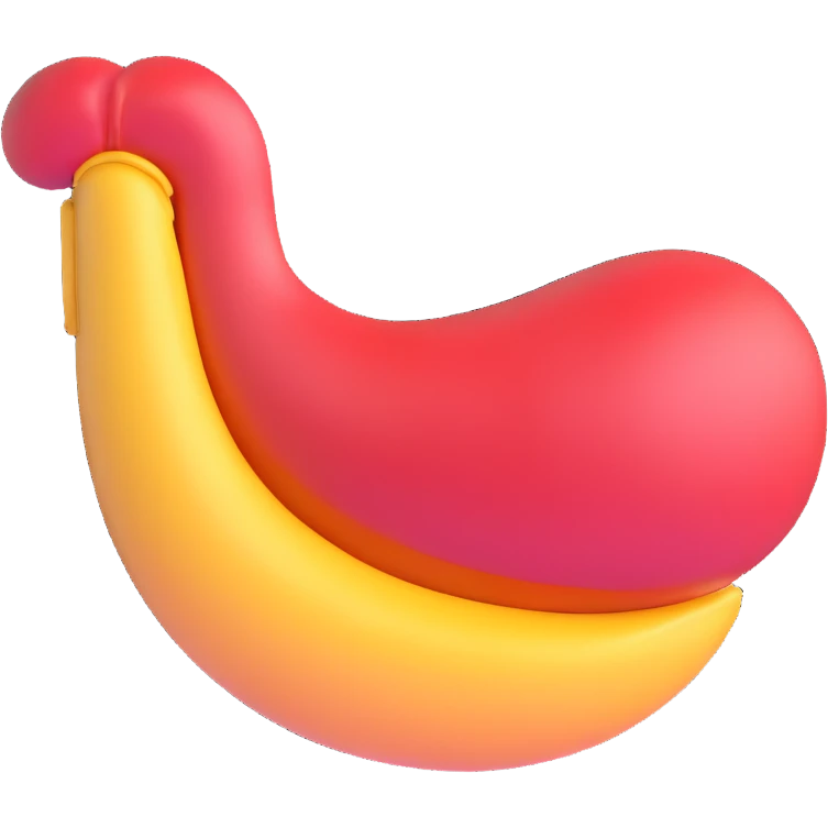 stomach, slightly tilted, shiny finish emoji