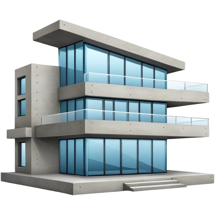 fancy modern big house emoji