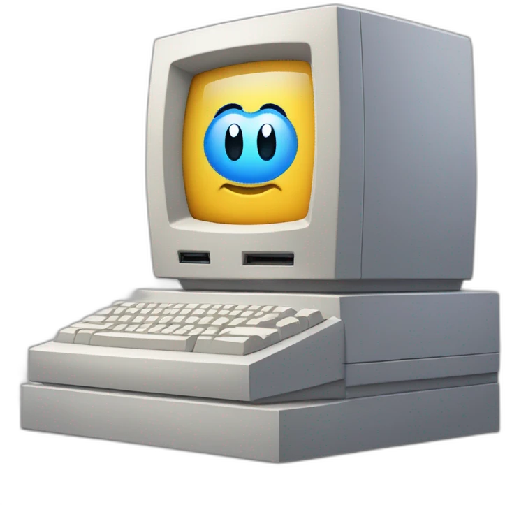 original macintosh computer emoji