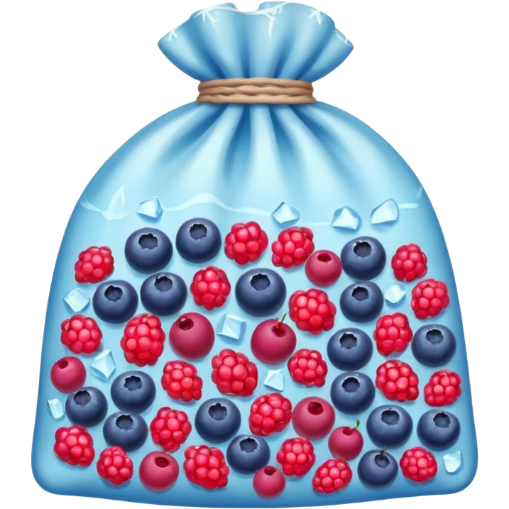 frozen fruit bag emoji