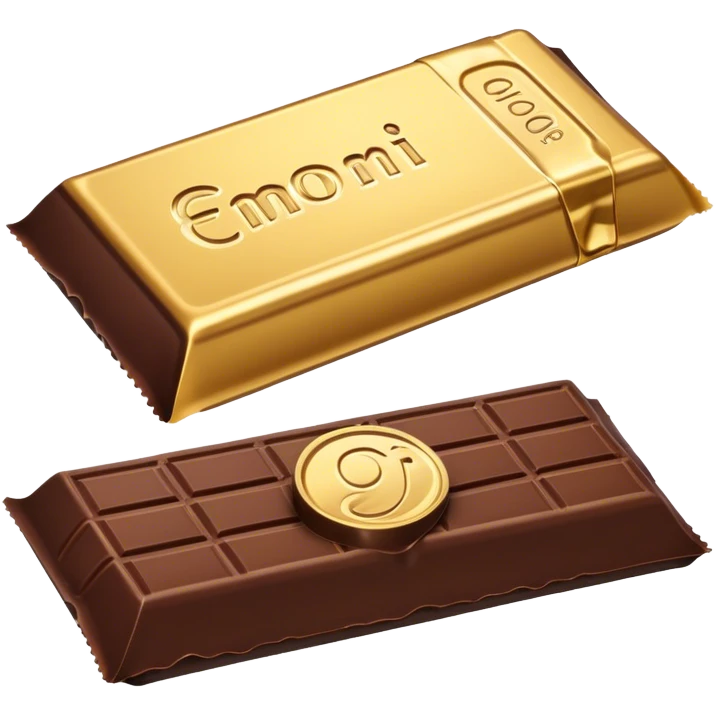 chocolate bar packaging emoji