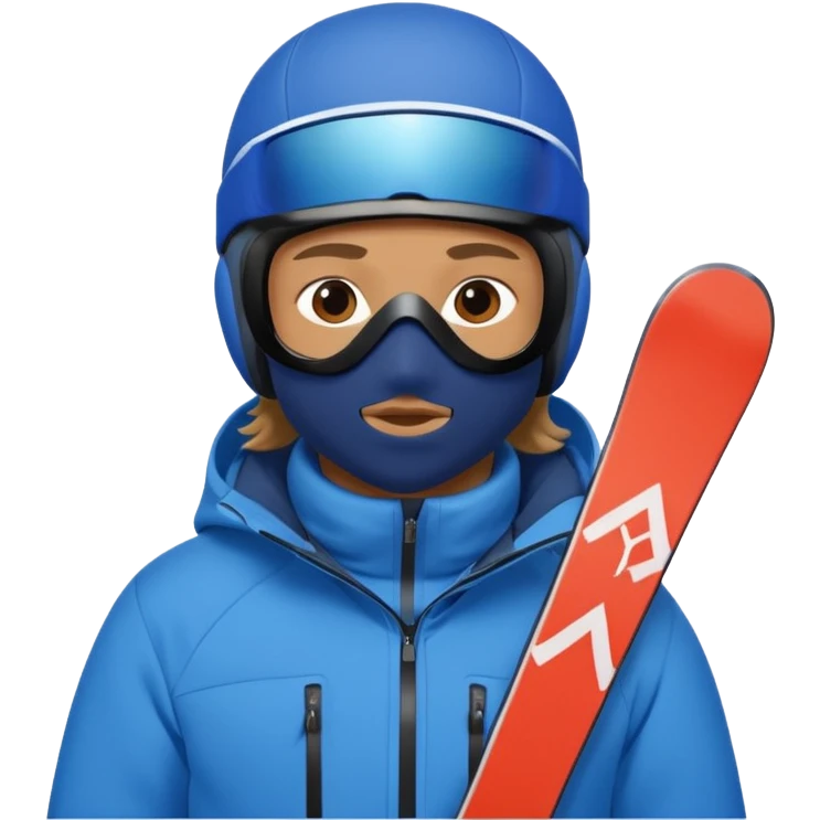 skiing emoji