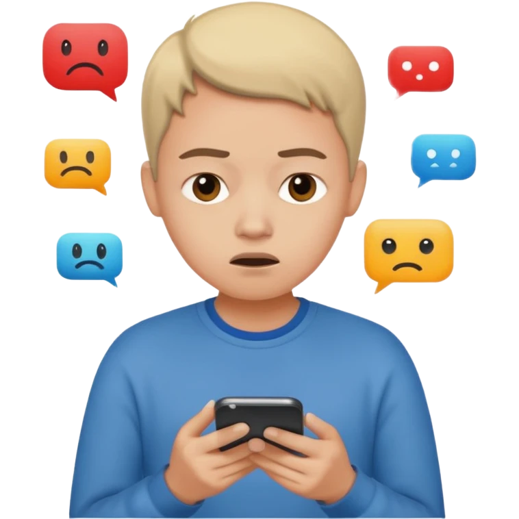 Ehrlich habe ich Angst, da ich gerade einen Text gemacht habe. emoji