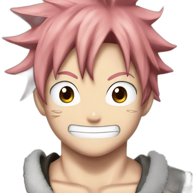 natsu from fairy tail emoji