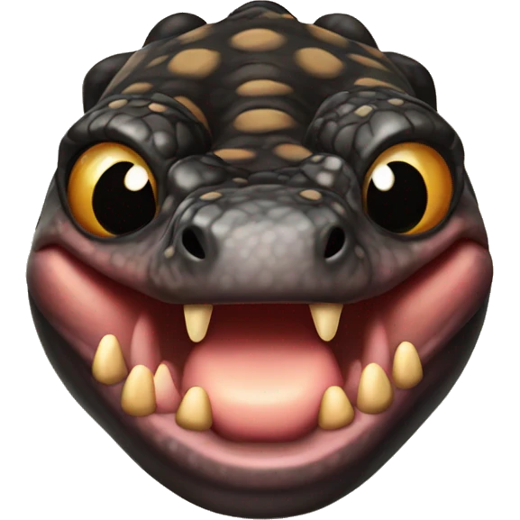 Gila Monster Face emoji