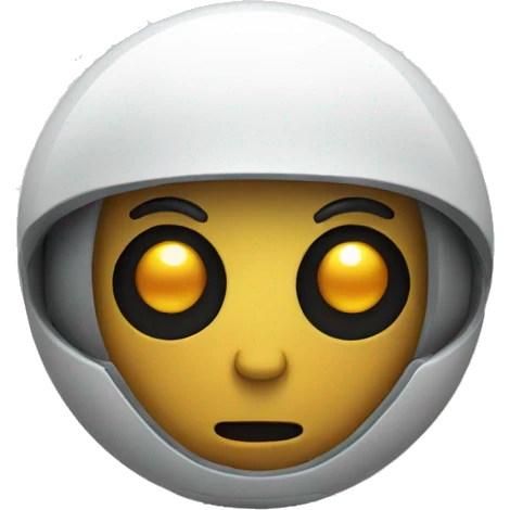 simple round robot emoji emoji